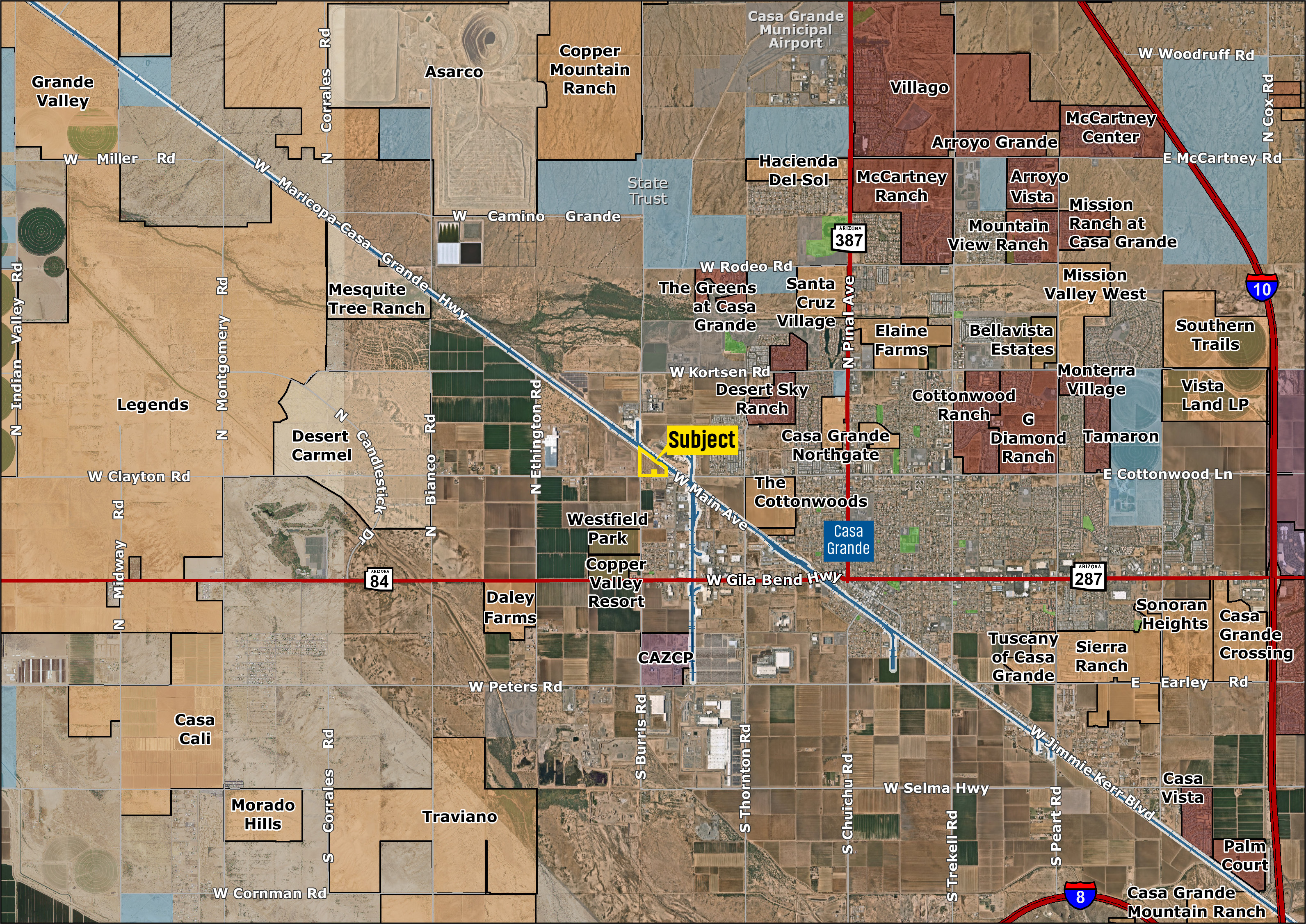 ±27.92 Rail Served Acres Avail...