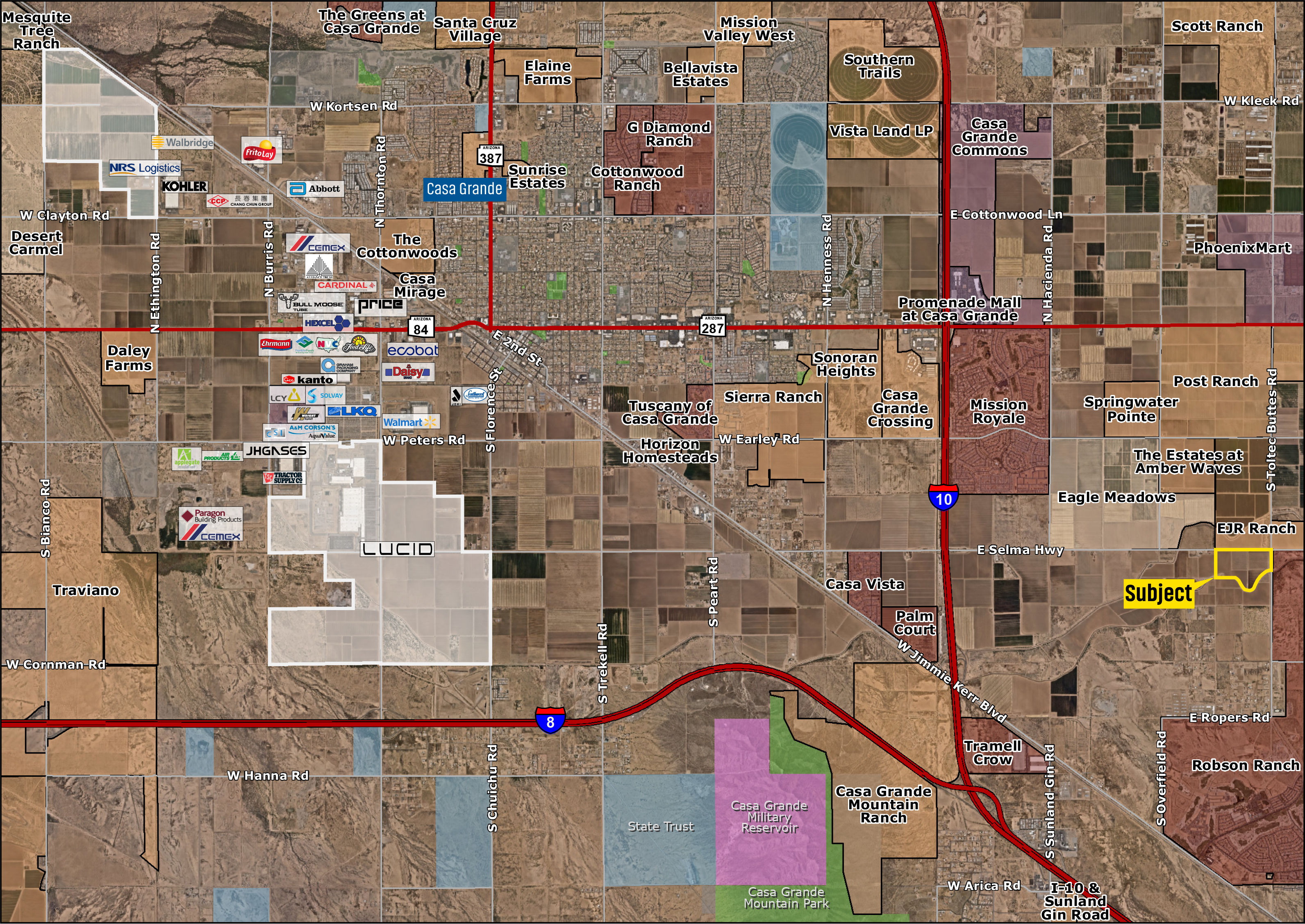 ±84 Acres for Sale | Casa Gran...