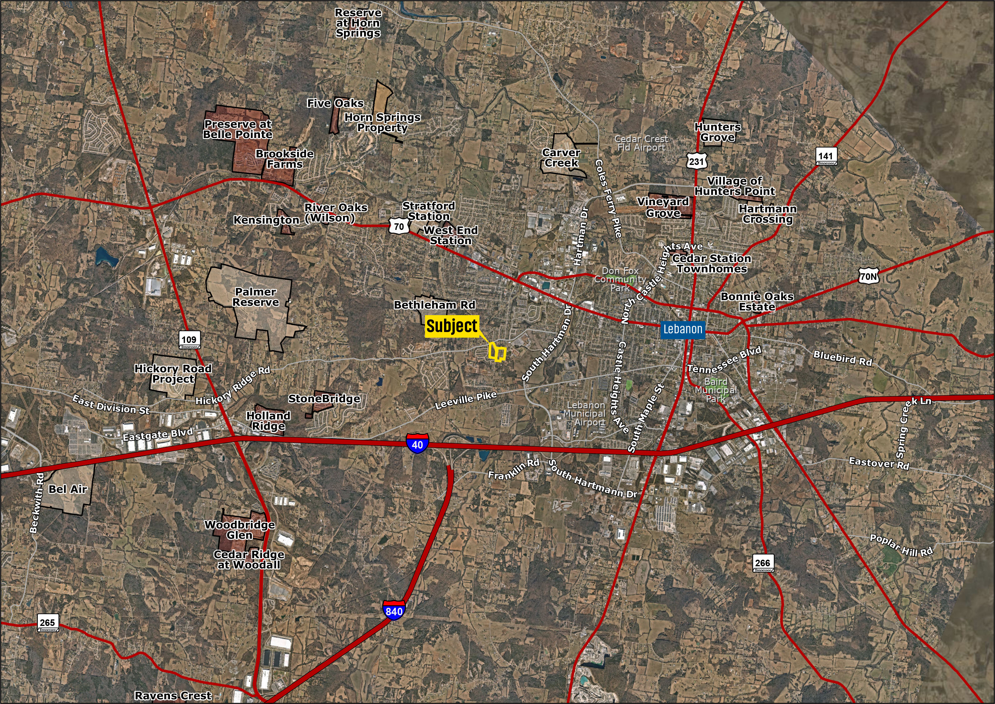Crowell Lane & Laine Road 23.3 Ac