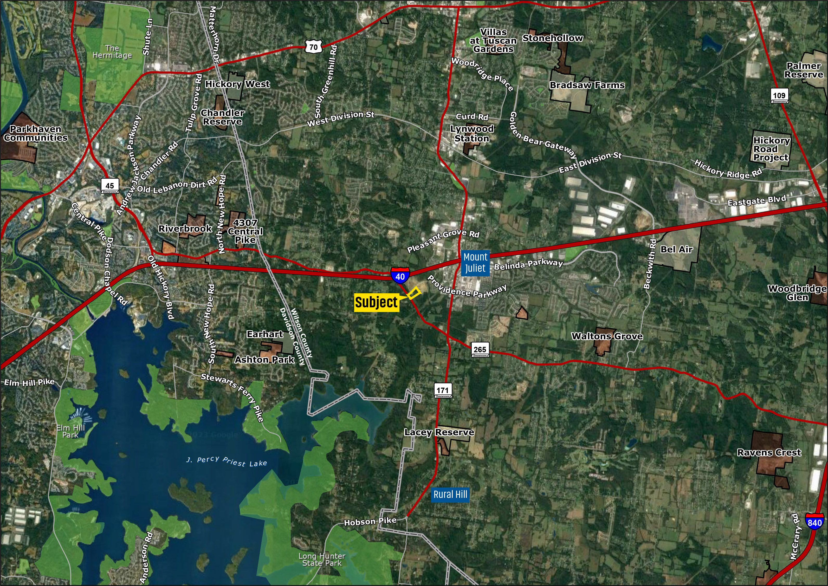 Central Pike & Adams Lane 9.9 Ac