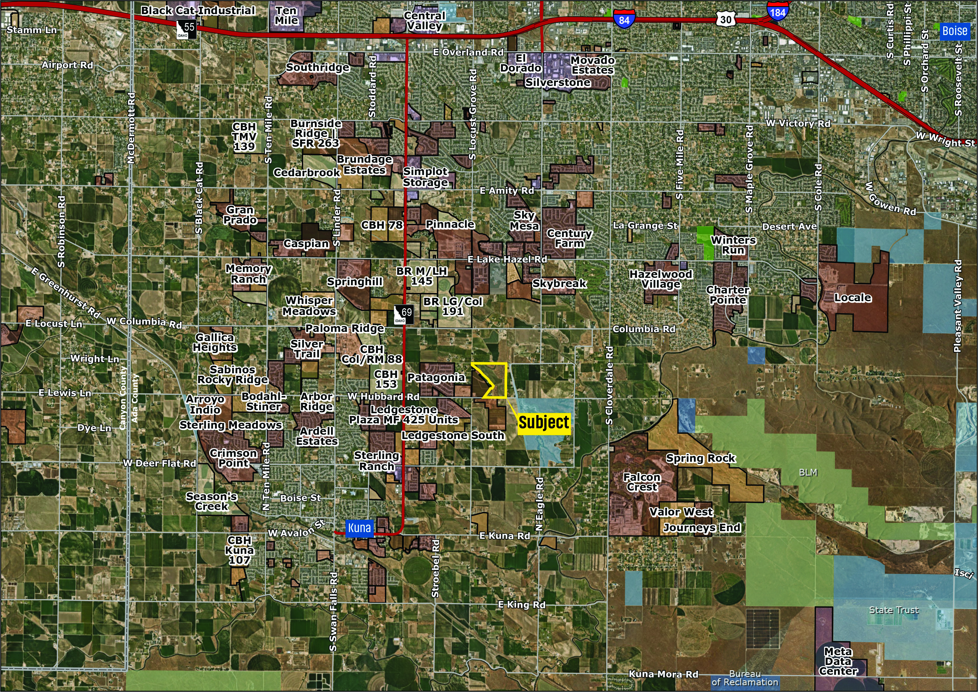 ±92.86 acres at 2210 E Hubbard...
