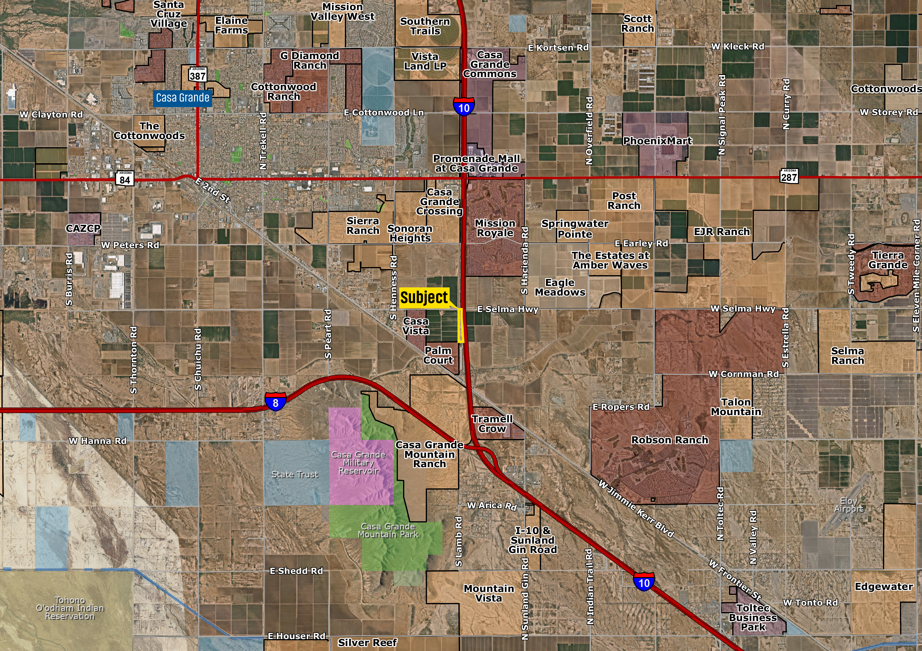 ±19 Acres with I-10 Frontage