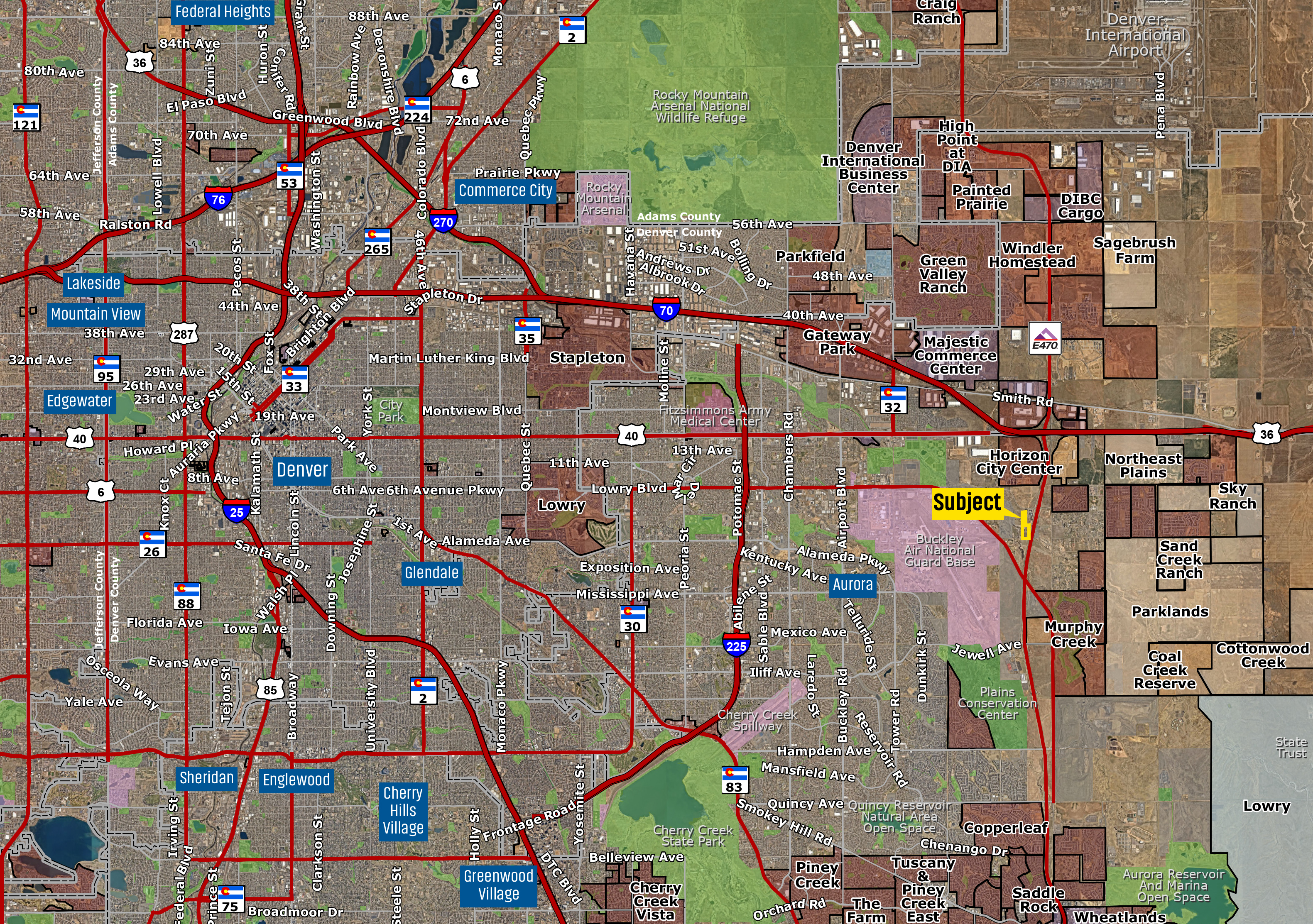 ±30 acres for Development