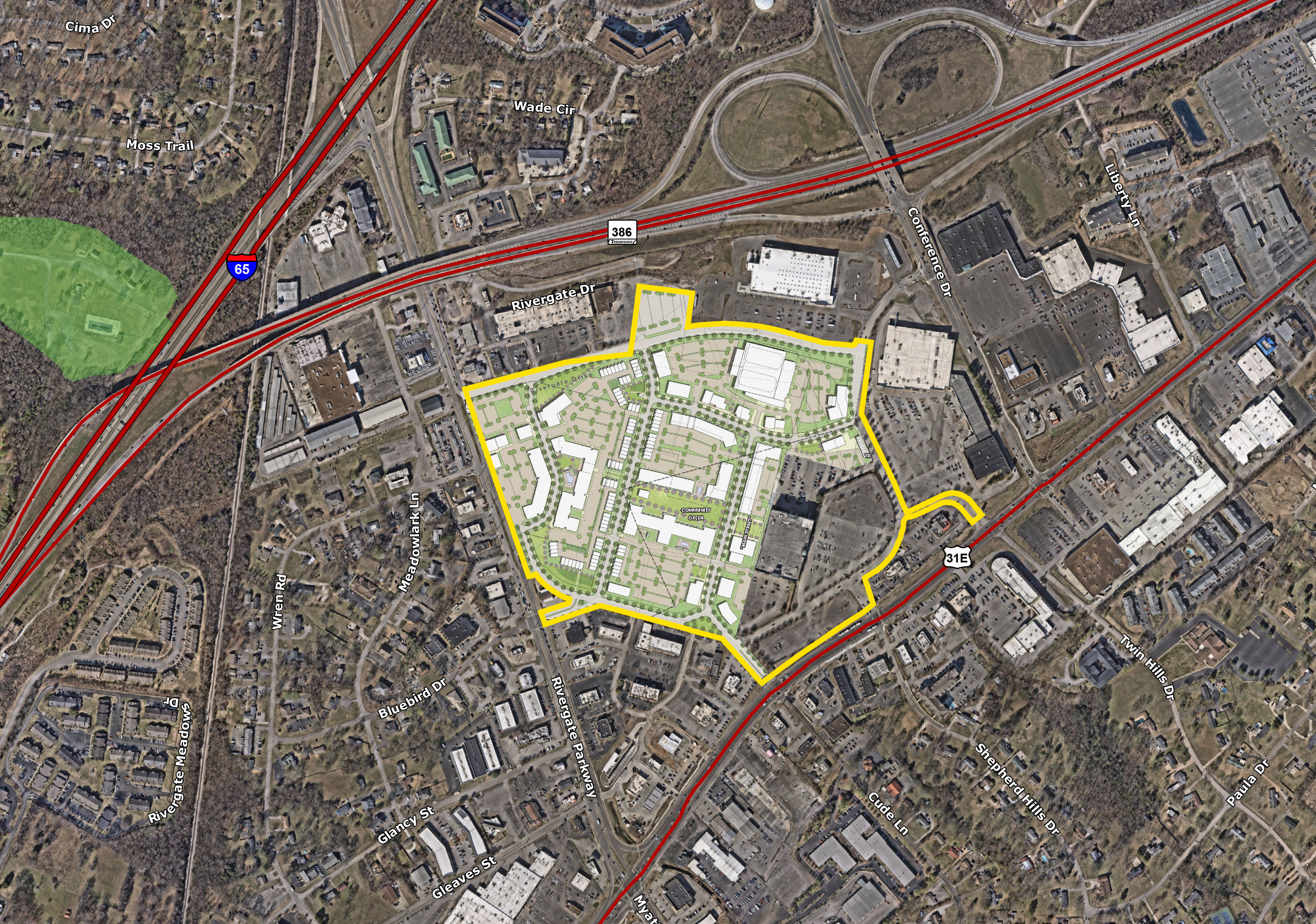 Finished Lots within Mixed-Use...