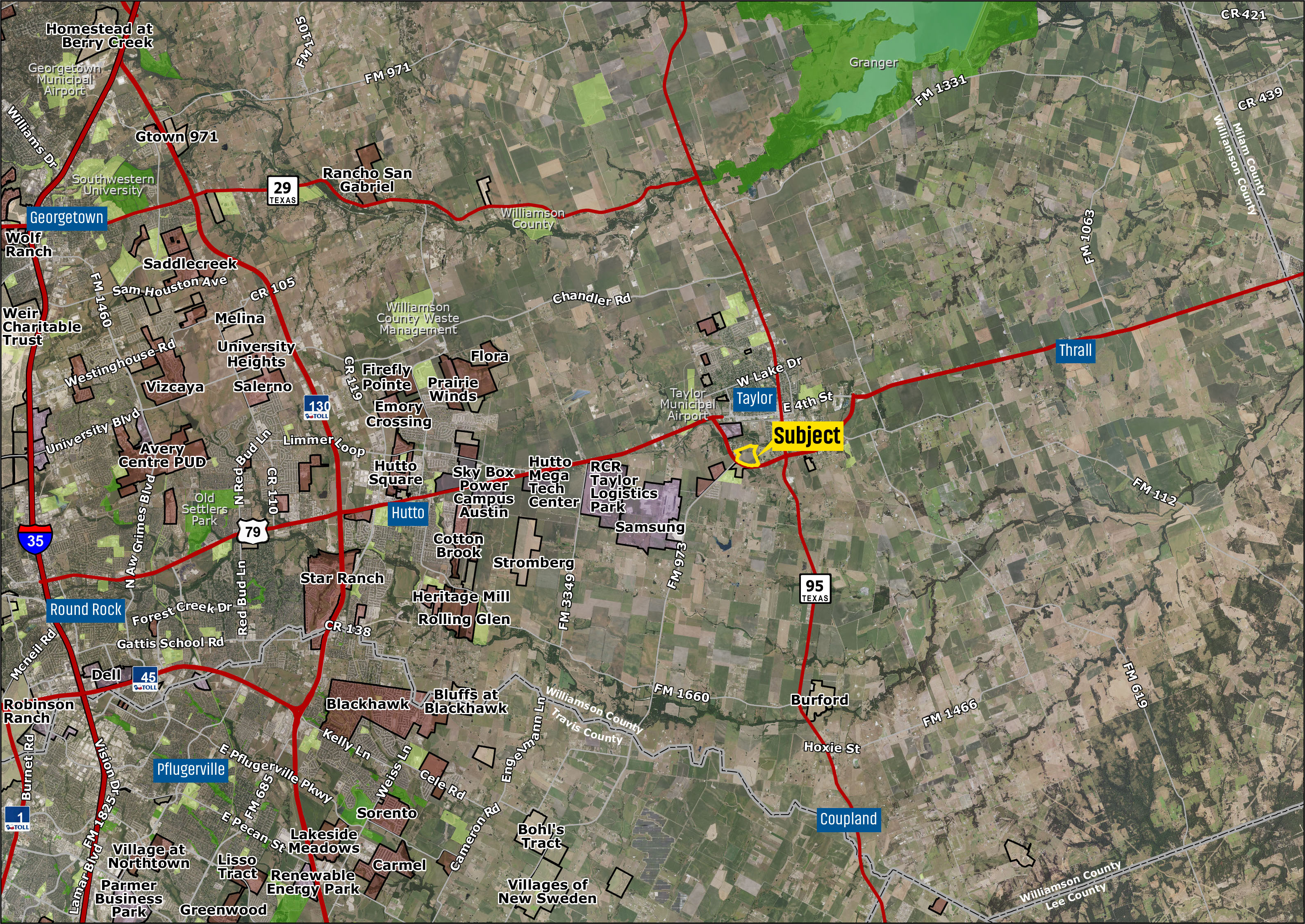 Taylor ±100 Acres | P5 Urban C...